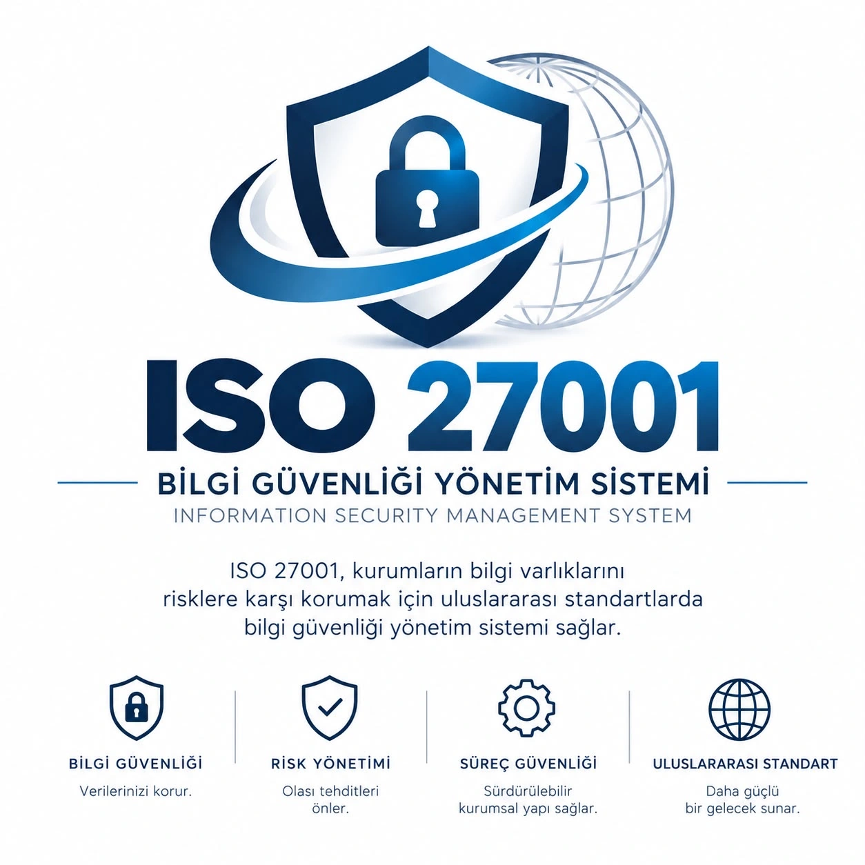 ISO 27001 Bilgi Güvenliği Yönetim Sistemi hizmet tanıtımı